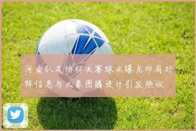 河南队足协杯决赛球衣曝光印有对阵信息与大象图腾设计引发热议
